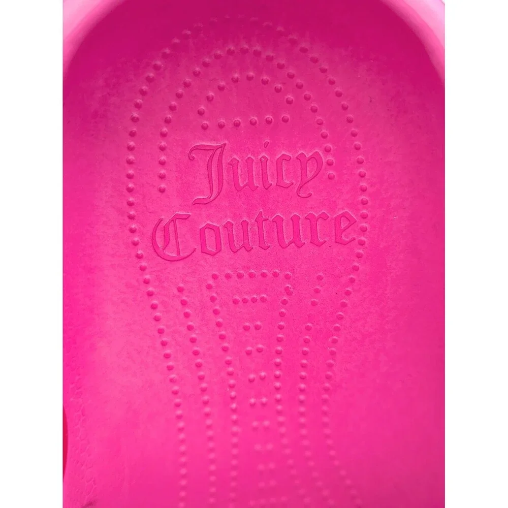 Juicy Couture Kids' (Size 3) Pink Slip-On 